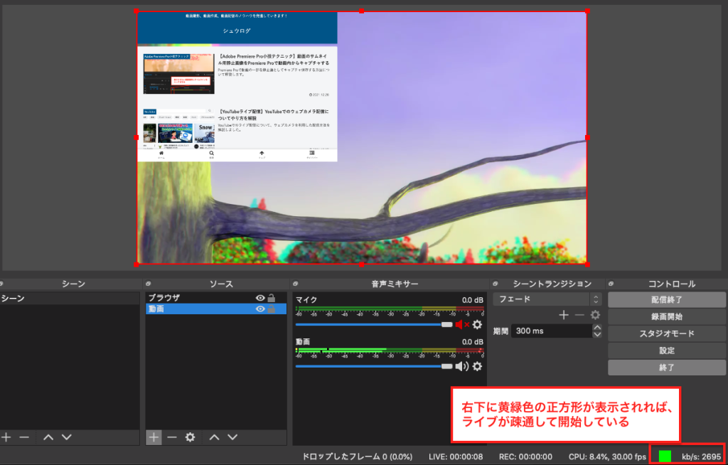 Youtubeライブ配信 Youtubeでのobsを利用したライブ配信についてやり方を解説 シュウログ